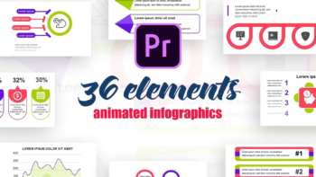 Statistic Infographics Vol.5 for Premiere Pro