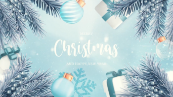 Merry Christmas Intro And Happy New Year MOGRT