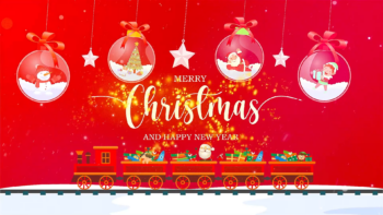 Christmas And Happy New Year Intro MOGRT