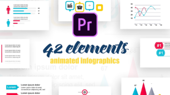 Statistic Infographics Vol.34 for Premiere Pro