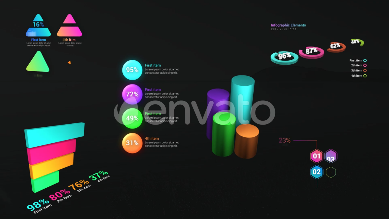 Infographic Dynamic GraphsPresentation