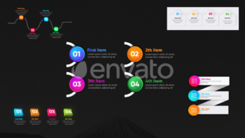 Infographic Trendy Lists- Premiere Pro