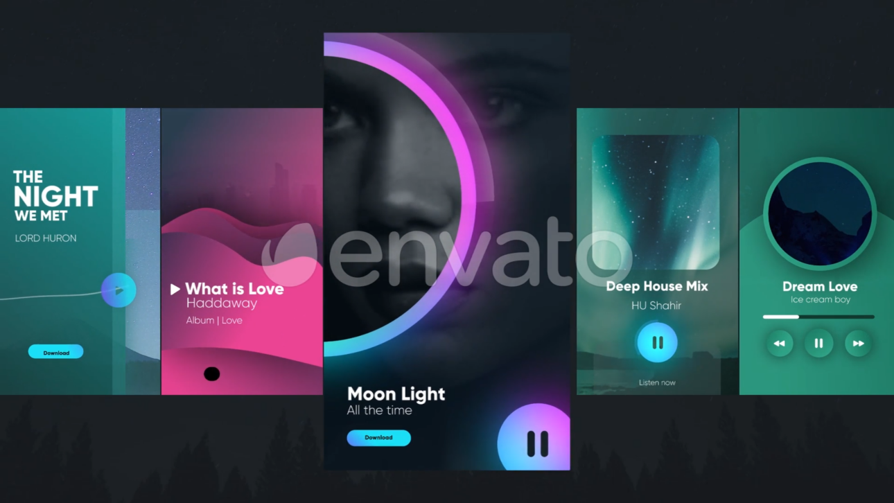 Instagram Trendy Music Stories