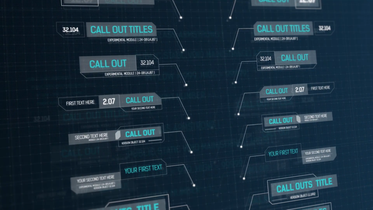 Call Outs HUD | Premiere Pro