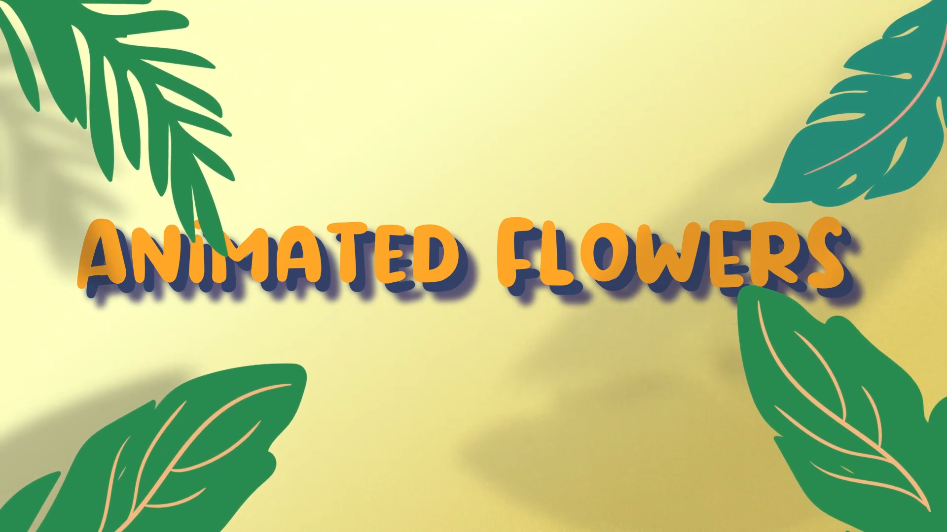 Animated Flowers for Premiere Pro