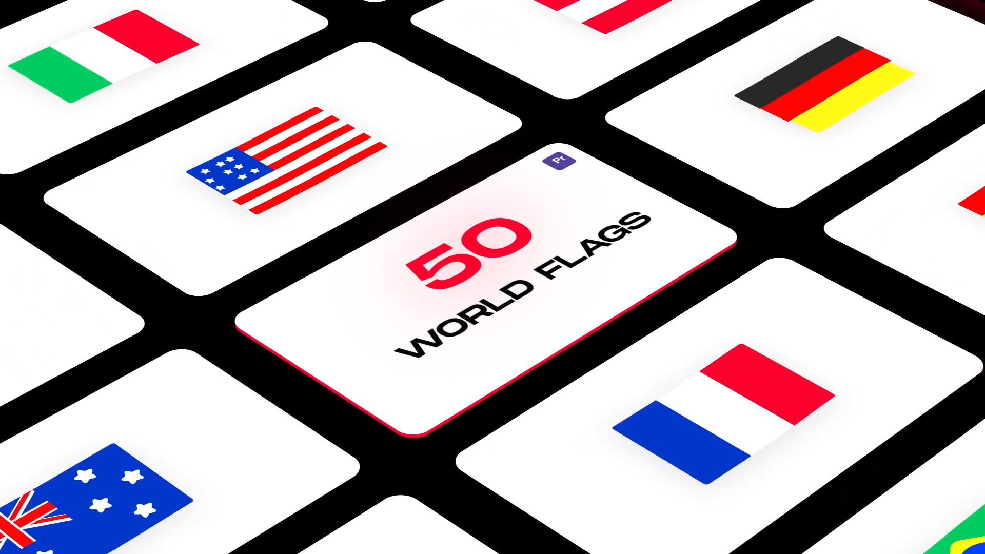 Animated Flags for Premiere Pro