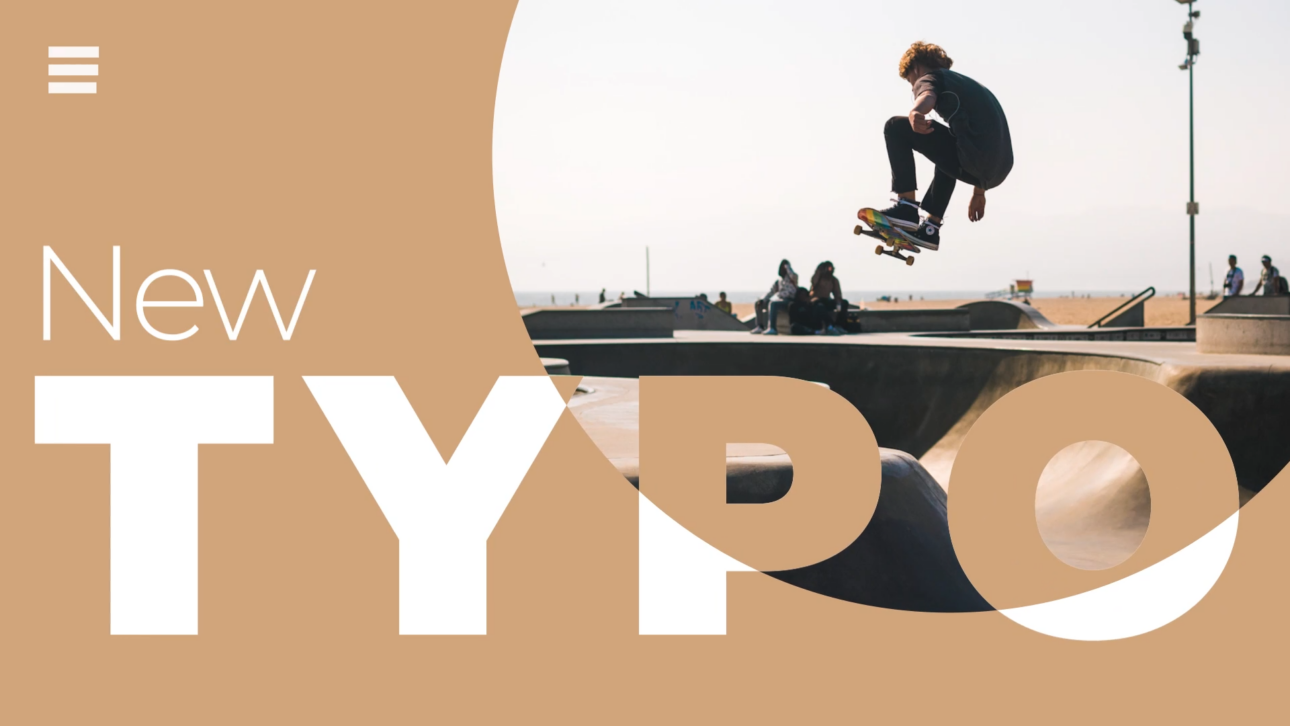 Typography Slide | Premiere Pro