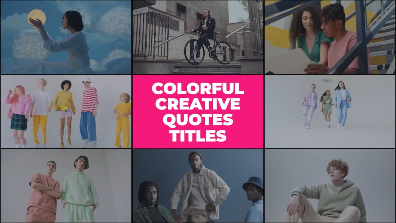 Quotes Titles - Colorful V1