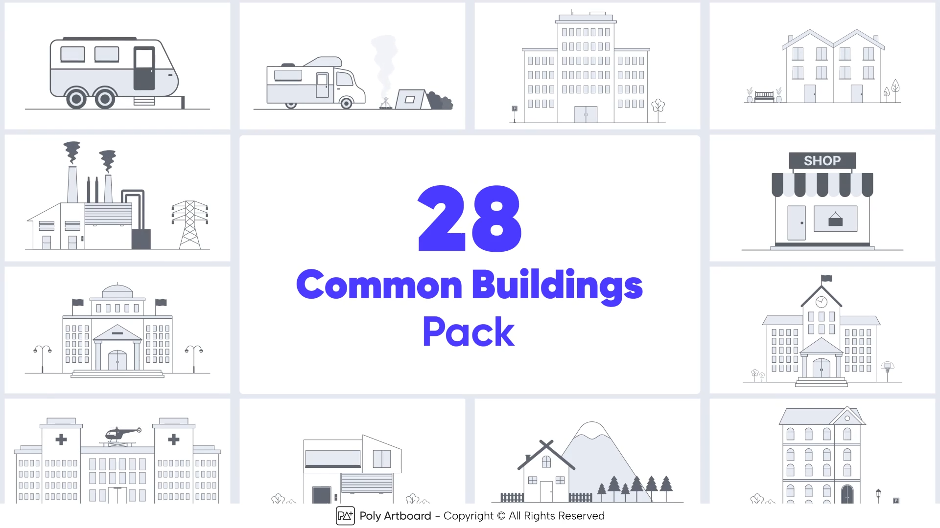 Common Buildings For Premiere Pro
