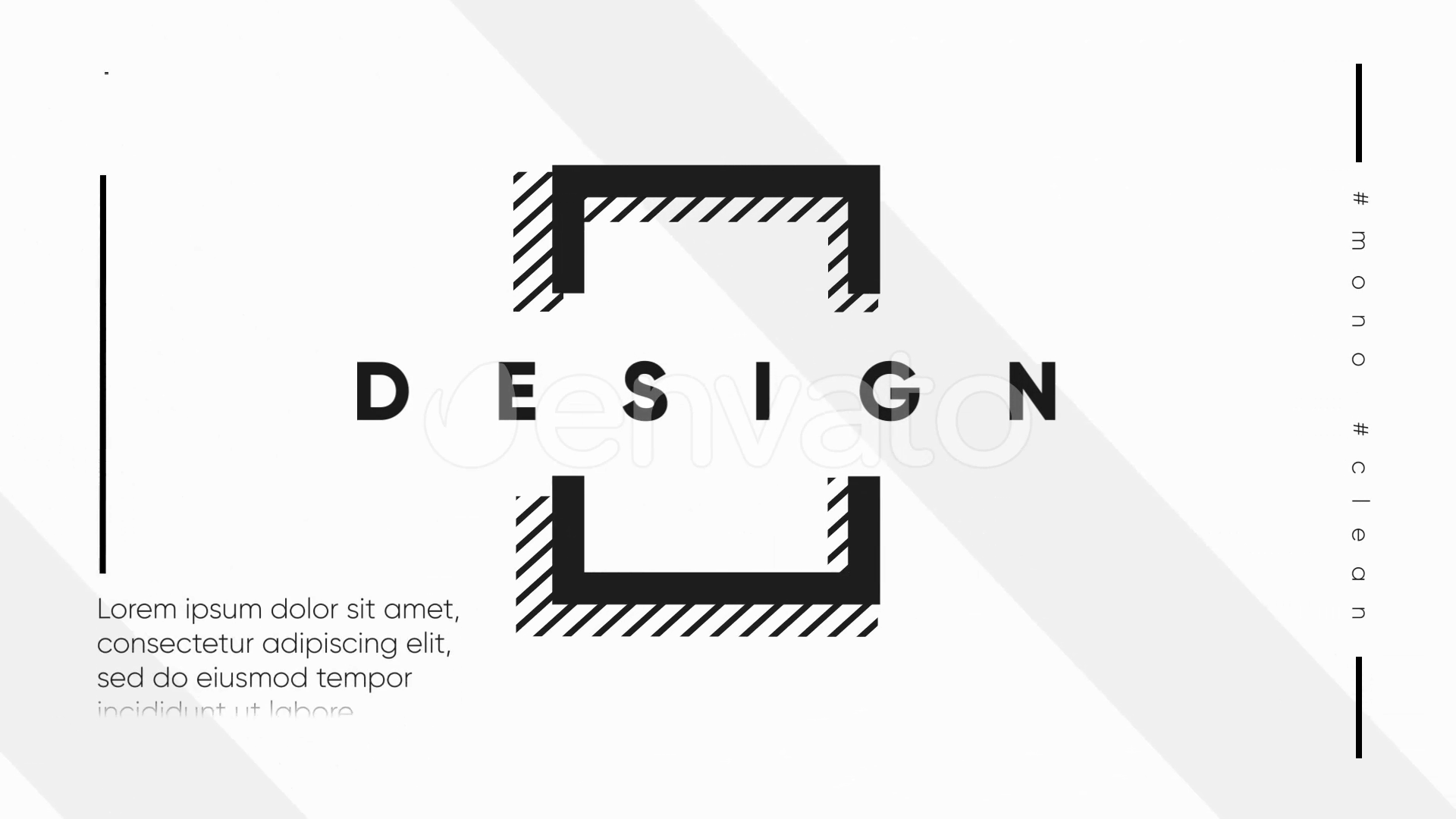 Monochrome Typography