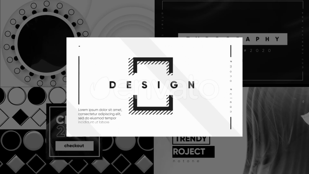 Modern Typography Titles | Premiere Pro