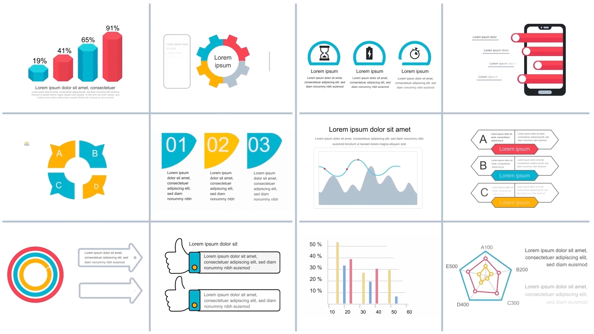 Infographics Vol.19 for Premiere Pro