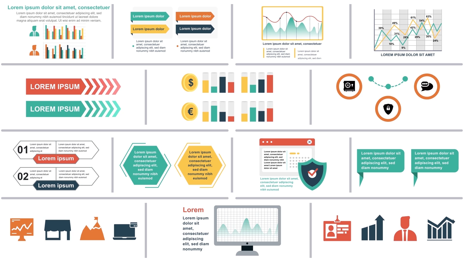 Infographics Vol.21 for Premiere Pro