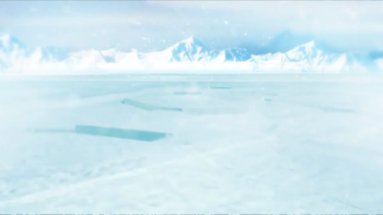 Snow Frost Winter | Ice Cracking Logo