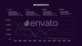 Customizable Line Infographics