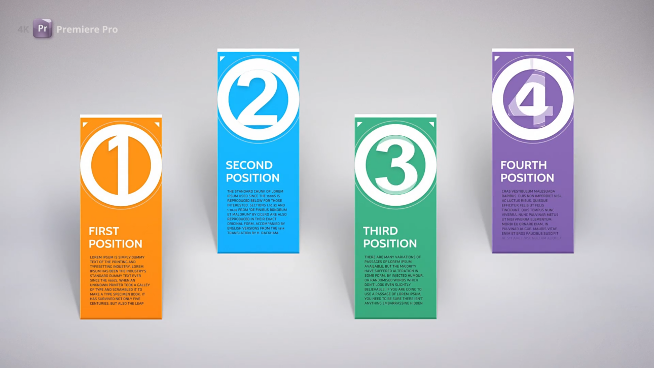 Business Infographics Bundle - PremierePro