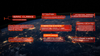 Digital-Hud Lower Thirds