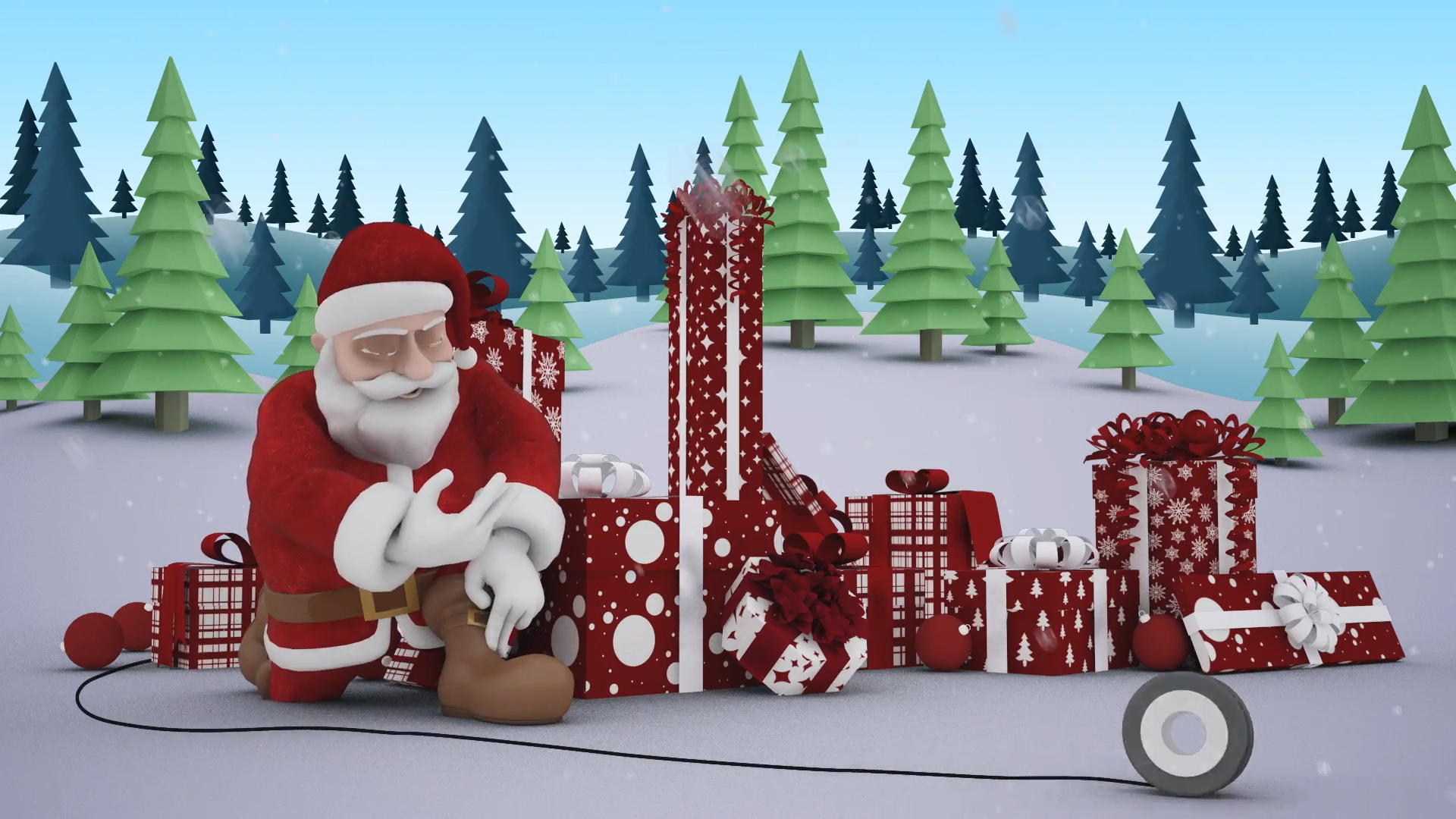 Santa Christmas Wishes for Premiere Pro