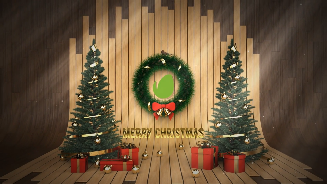 Christmas Studio Logo for Premiere Pro