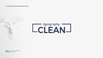 Clean Typography | Premiere Pro