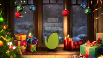 Christmas Home Logo for Premiere Pro