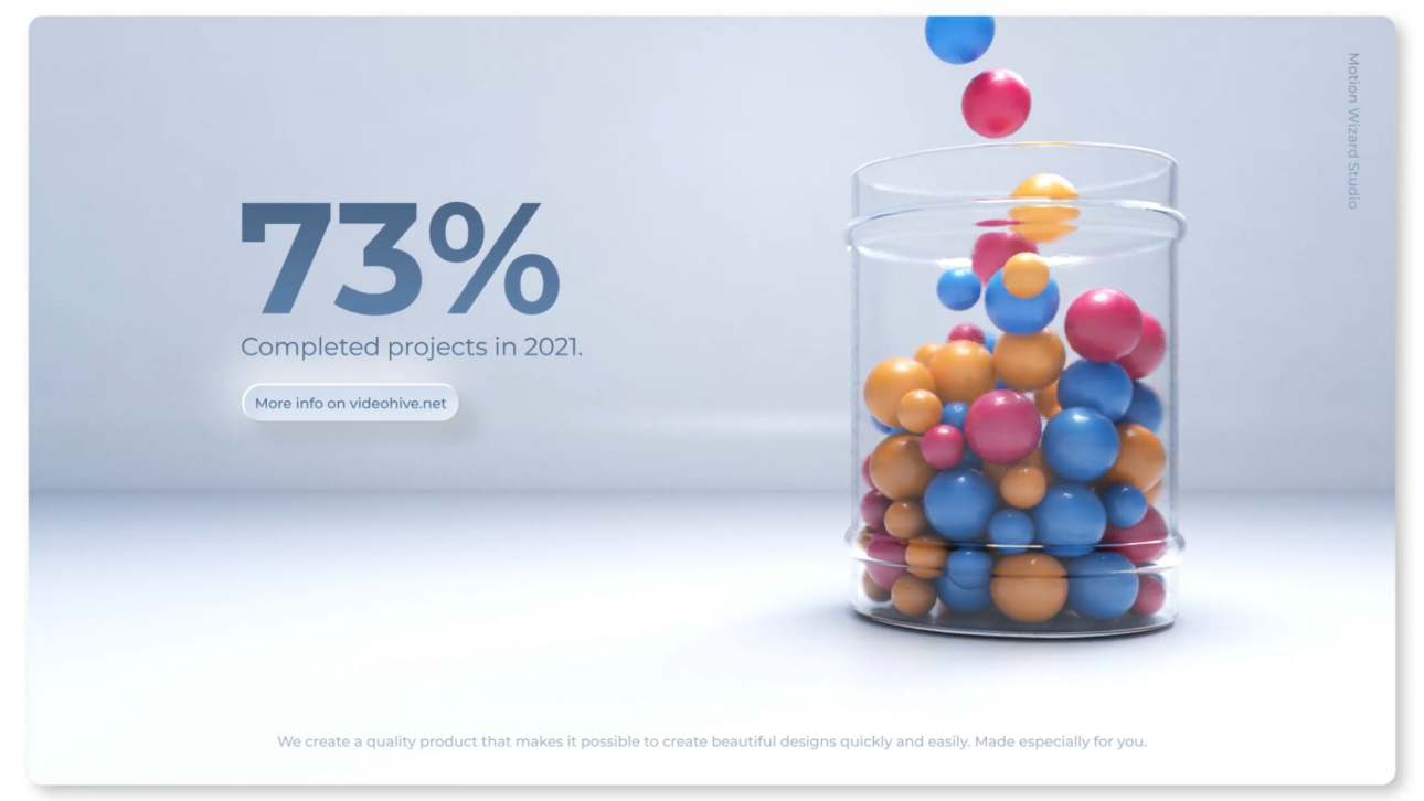 Infographics: Simple Pie Chart Creator \ Premiere Pro