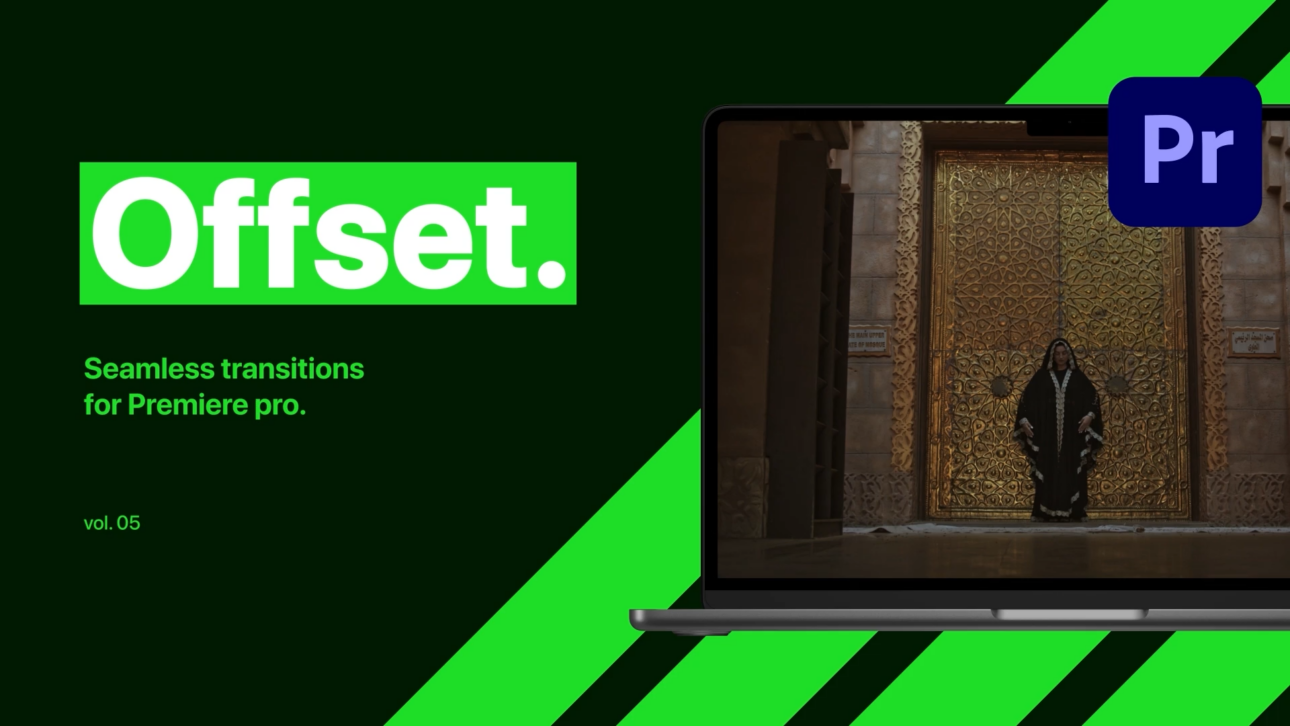Offset Transitions Vol. 05 for Premiere Pro