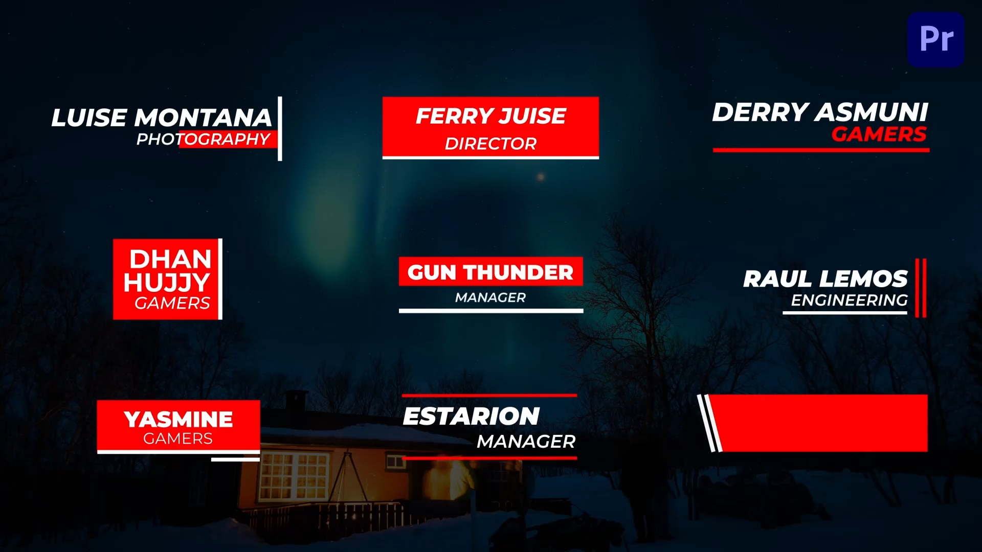 Lower Thirds | Premiere Pro