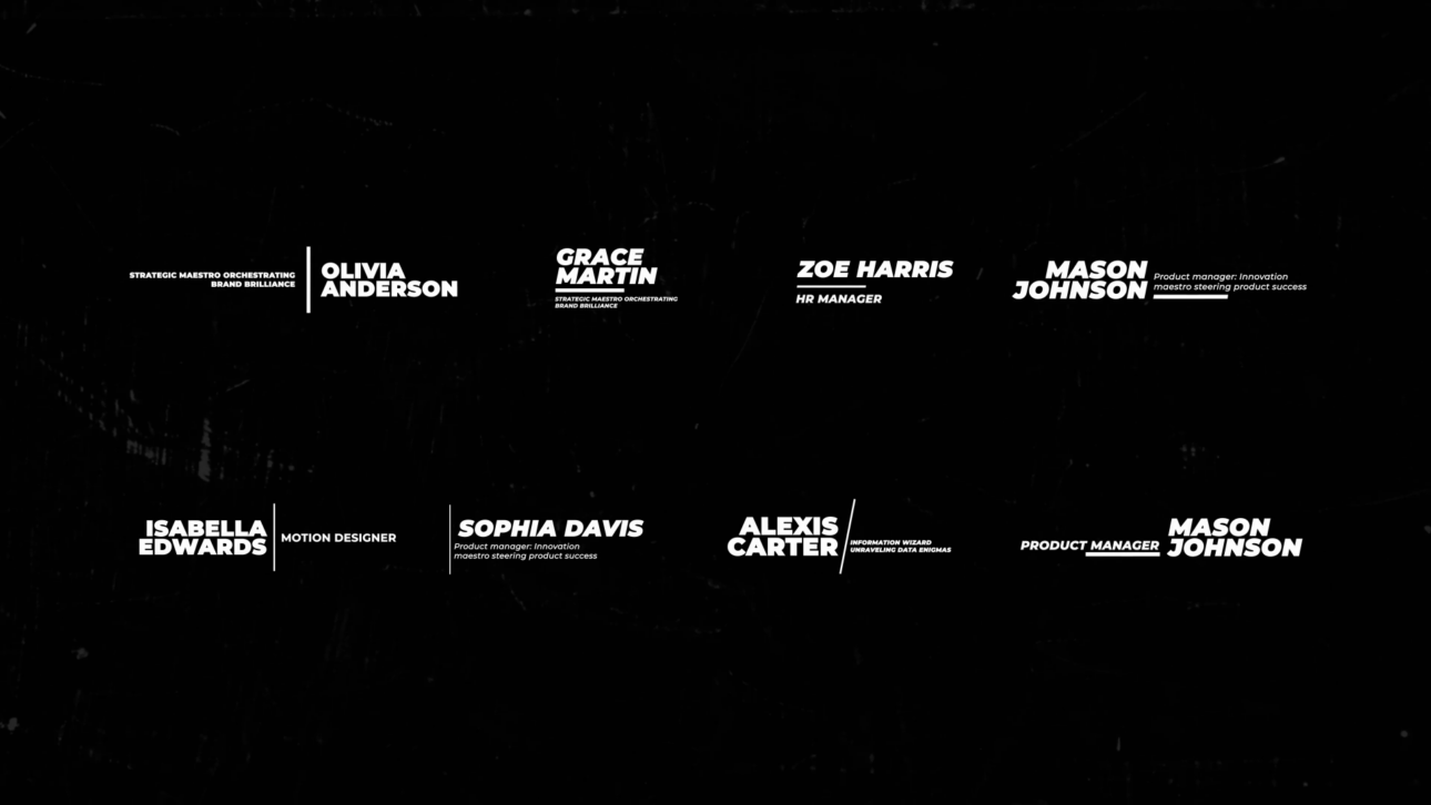 Minimal Lower Thirds | Premiere Pro