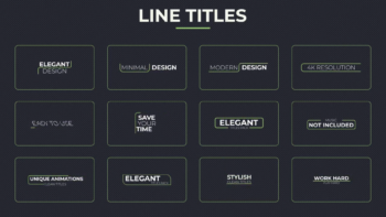 40 Line Titles