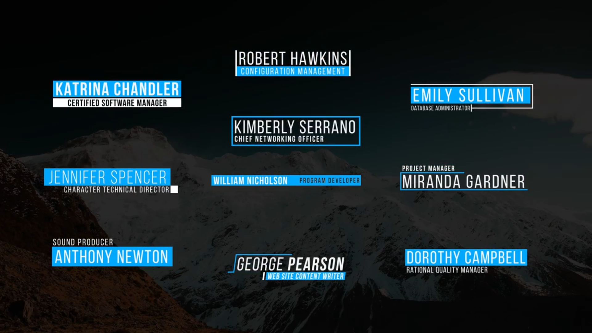 Simple Lower Thirds #3