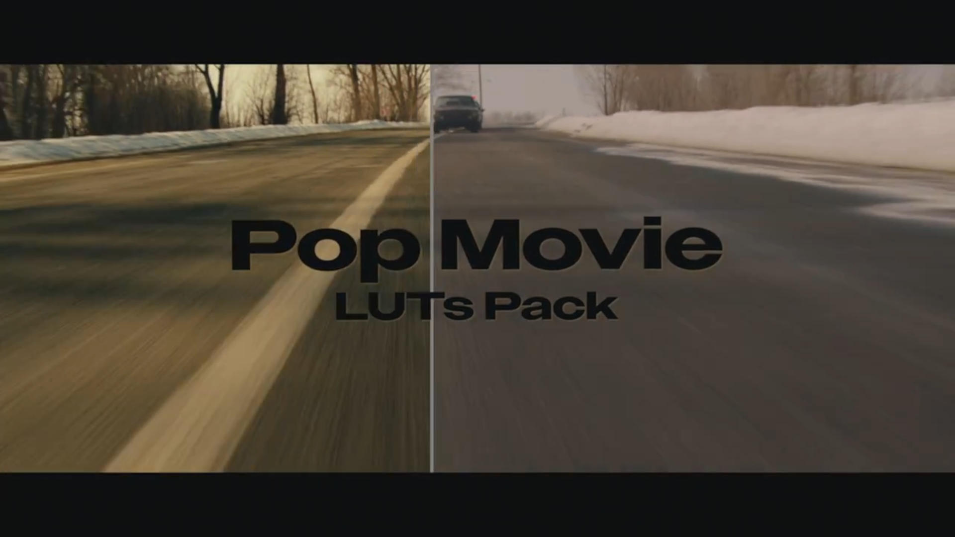 Pop Movie Look LUTs