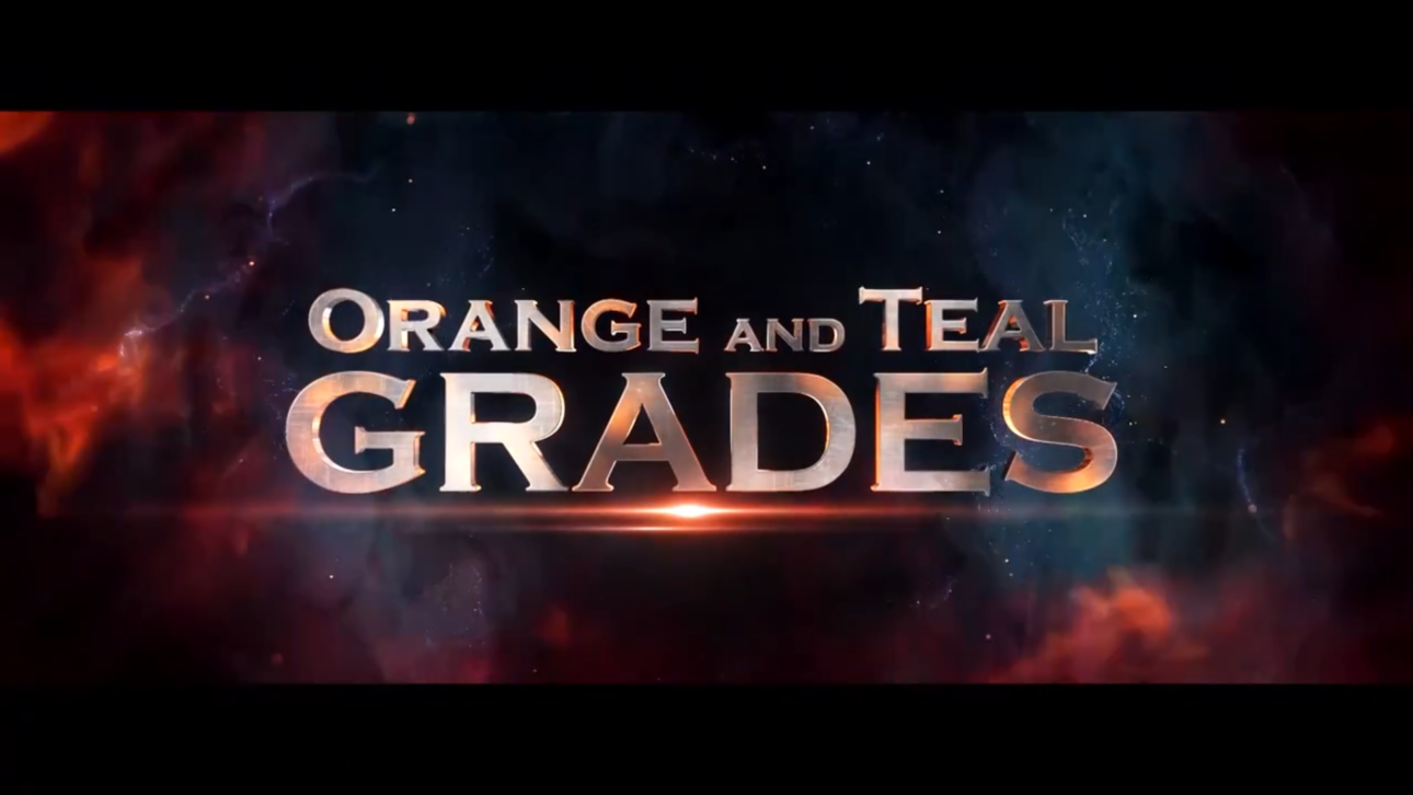 Orange And Teal Grades