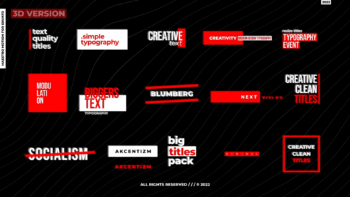 15 Modern Titles | Premiere Pro