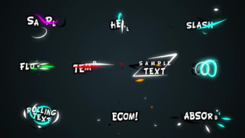 Colorful Neon Titles [Premiere Pro]