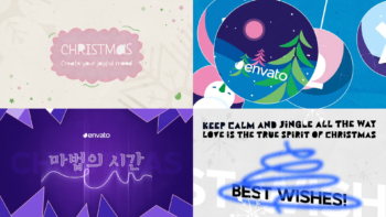 Christmas Typography for Premiere Pro