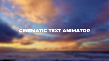 Cinematic Text Animator