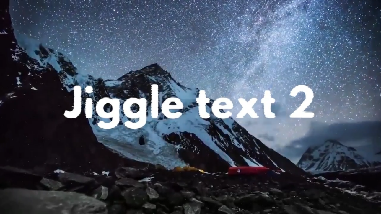 Jiggle Text 2