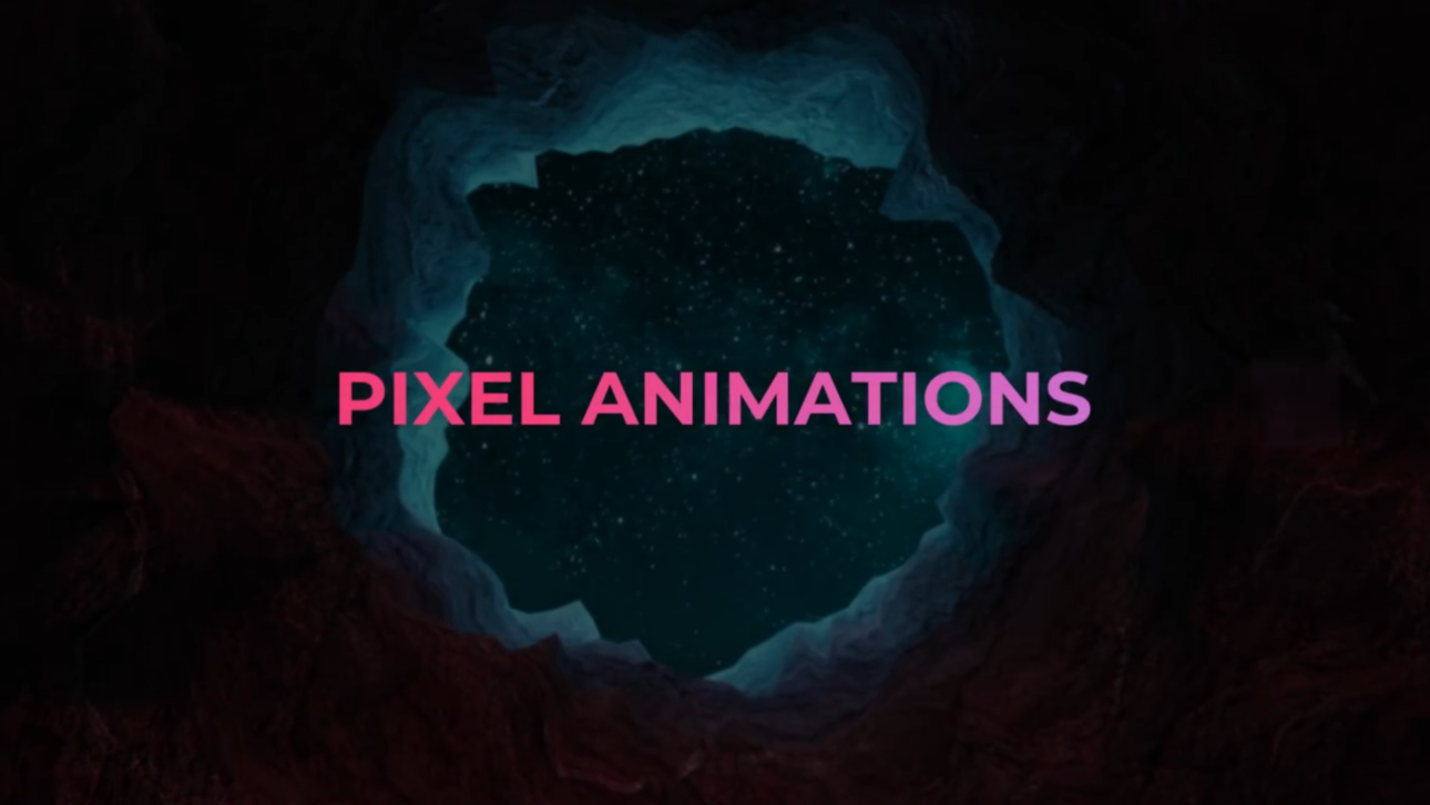 Pixel Titles Animations