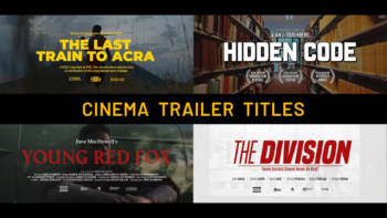 Cinema Trailer Titles