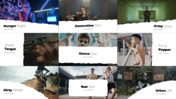 Ripped Paper Lower Thirds