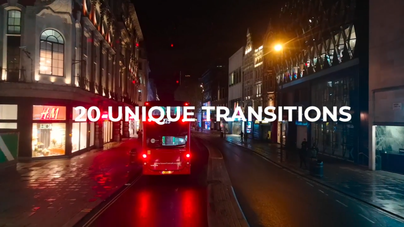 Glitch Transitions