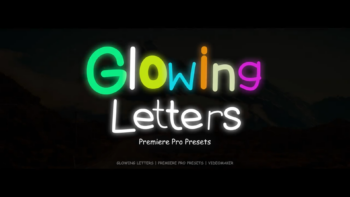 Glowing Letters