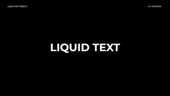 Liquid Text Animator