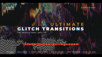 Ultimate Glitch Transitions Presets
