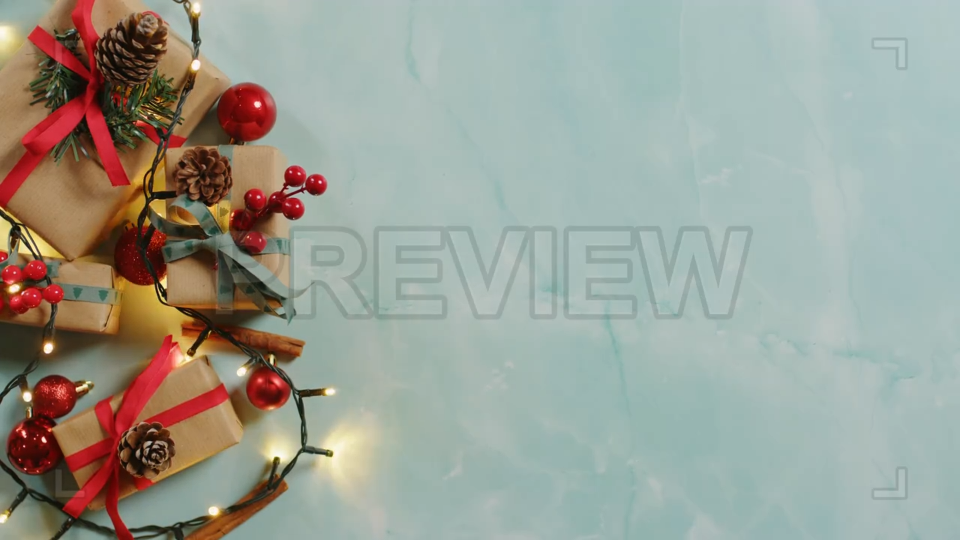 Christmas Background With Copy Space