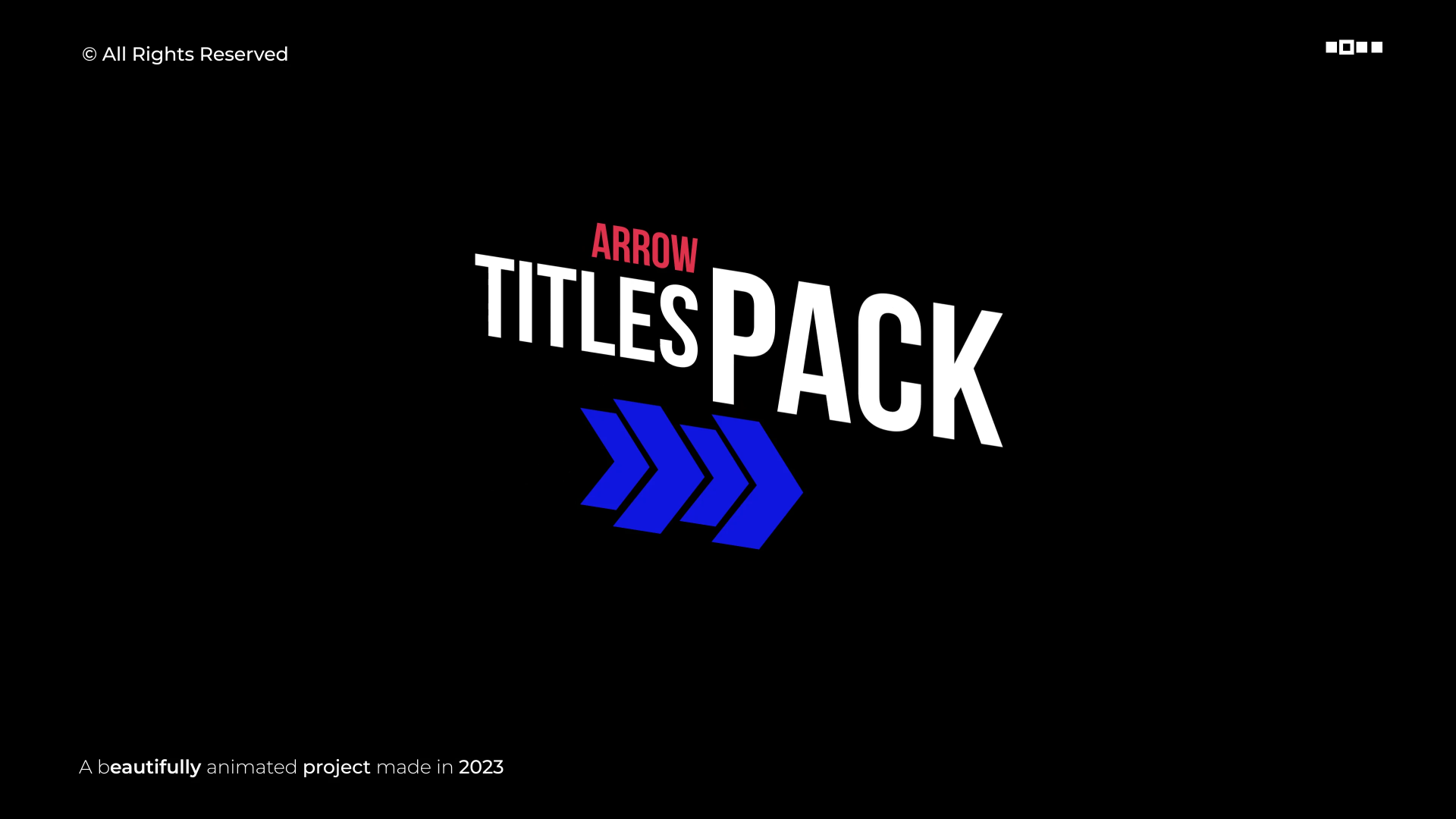 Arrows Titles | MOGRT