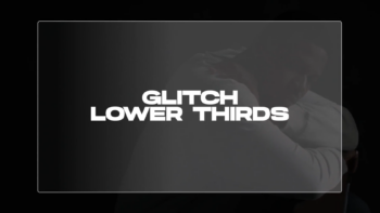 Glitch Lower Thirds | MOGRT