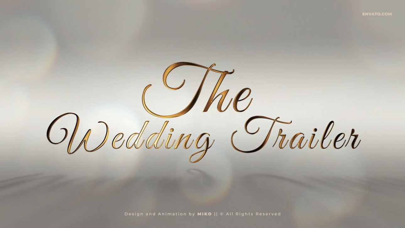 Wedding Trailer