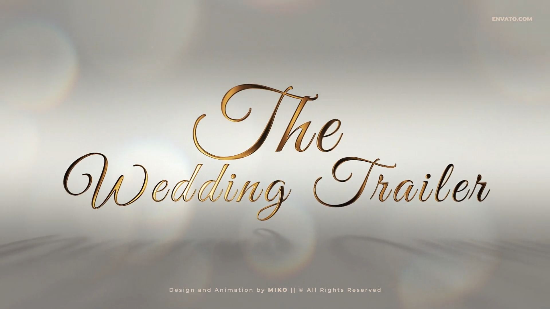 Wedding Trailer